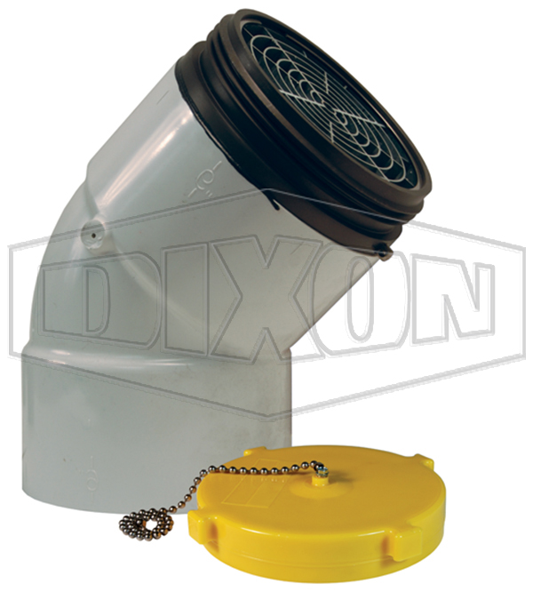 Dry Hydrant 45° Male Adapter
